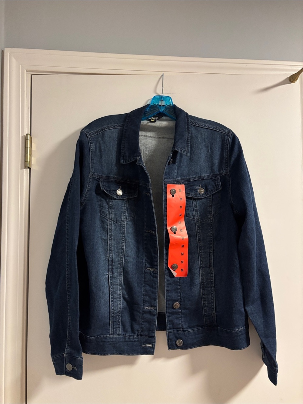 Buffalo David Bitton Navy Blue Womens Jean Shirt/Jacket New